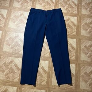 Zara slim fit suit pants Men's Navy Blue Pants size 31w